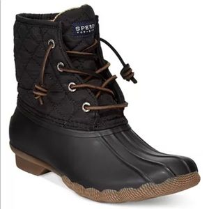Sperry Women’s Saltwater Quilted Duck Boots